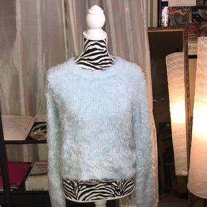 Fuzzy blue sweater🍂
